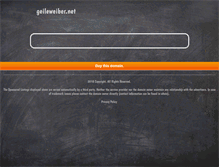Tablet Screenshot of geileweiber.net
